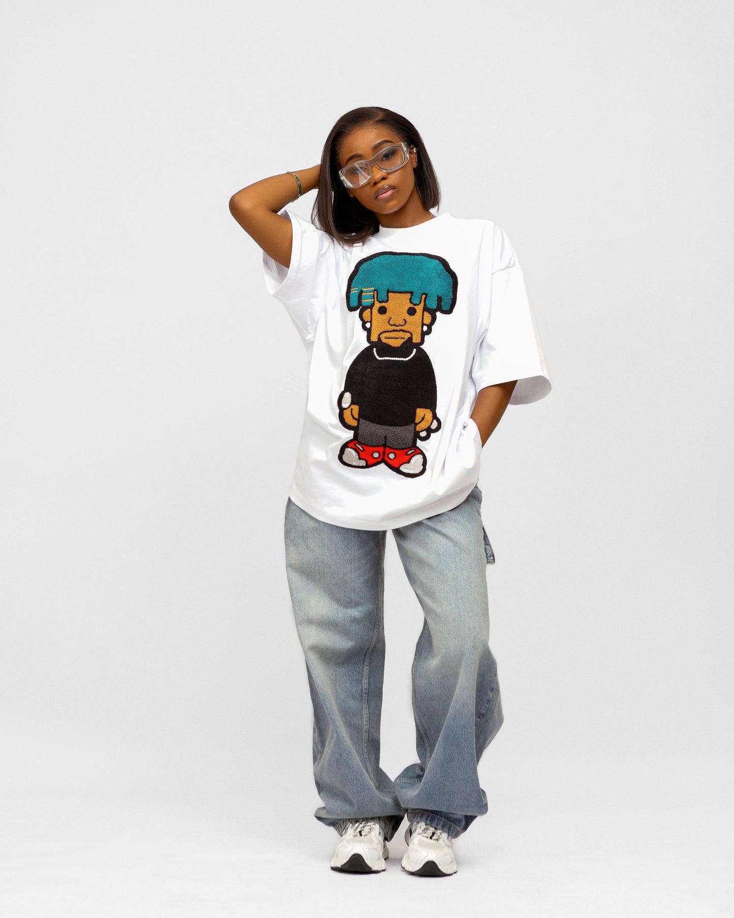 YL Dummy White T-shirt