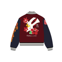 Petal Varsity Jacket Red