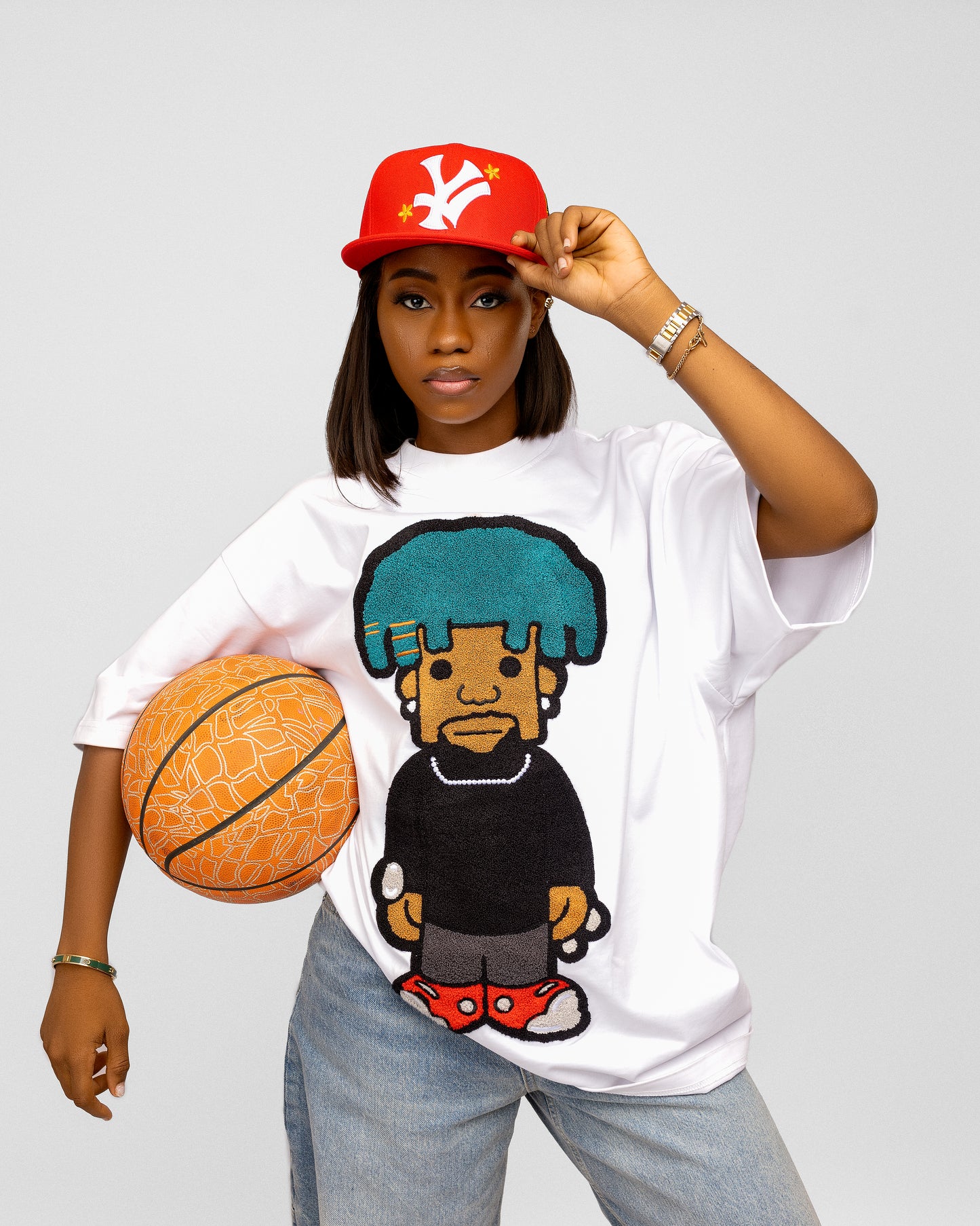 YL Dummy White T-shirt
